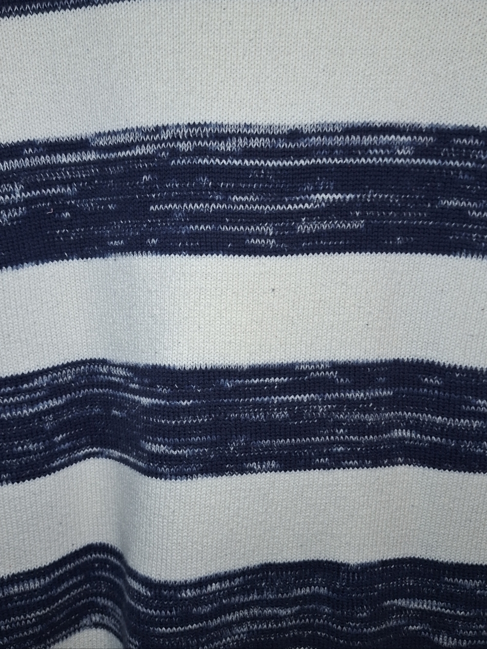 Thereabouts Striped Sweater Navy Blue White Women's XL - Picture 6 of 6